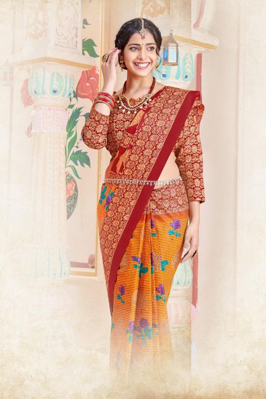 Jk Tulsi 7 Regular Wear Pure Cotton Printed Designer Saree Collection